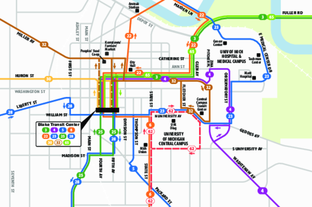 Route Maps & Schedules Library TheRide